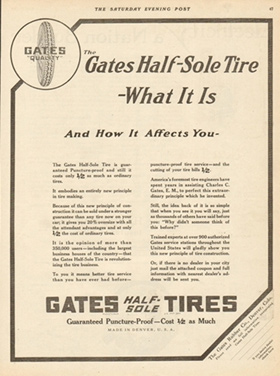 Gates Rubber essentially invented the modern serpentine belt in Denver.