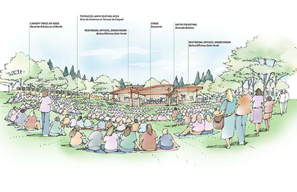  Levitt Pavilion Denver will break ground on a state-of-the-art amphitheater in Ruby Hill Park in 2015.