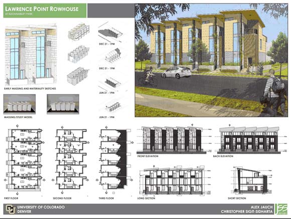 The JSS Designs team from CU Denver was co-winner of the "People 's Choice" award.