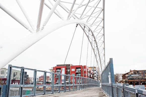 The Highland Bridge connects LoHi to LoDo.