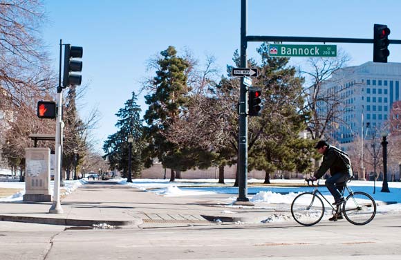 Denver is getting more active in expanding sidewalks, creating new paths, bikeways and pedestrian bridges to make the city more pedestrian- and bike-friendly.