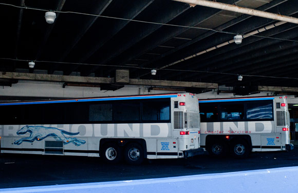  The Greyhound bus station in downtown Denver has long been a hub of transit for the city's residents. 