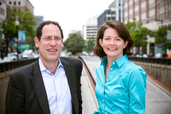 Jennifer Bradley (right) and Bruce Katz, co-authors of The Metropolitan Revolution.