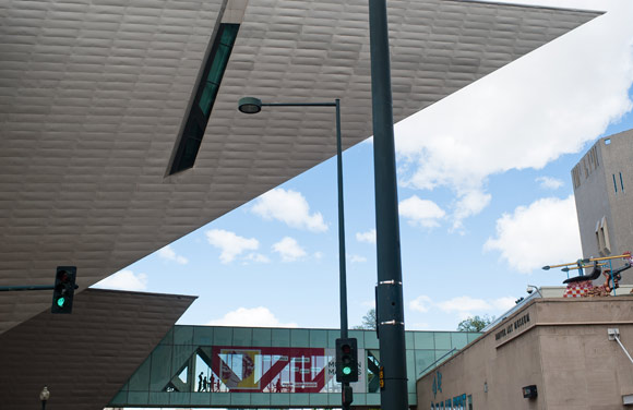 The Denver Art Museum.