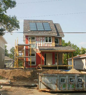 Habitat for Humanity NetZero house.