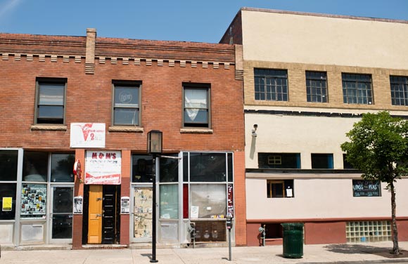 Welton Street is still dotted with vacant buildings.