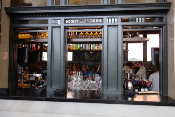 The Terminal Bar is housed in the station's onetime mailroom.