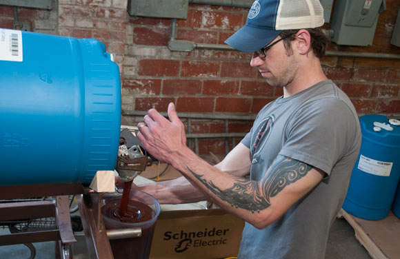 Brian Benchek of The Bottlehouse Brewery. 