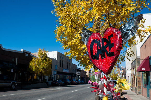 Bennett says the Art District on Santa Fe is as much a family community as an arts destination.