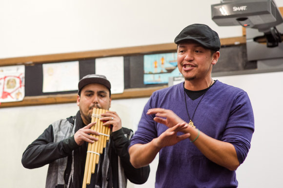 Adrian H. Molina, known artistically as Molina Speaks, is a poet and hip-hop artist, and one of Youth On Record's lead educators. 