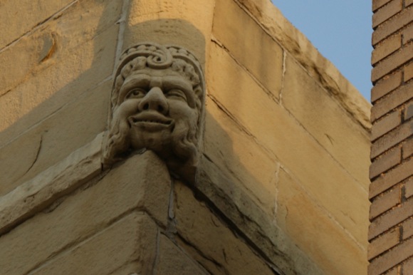 Mattie Silks House of Mirrors' facade features the busts of several Denver notables. 