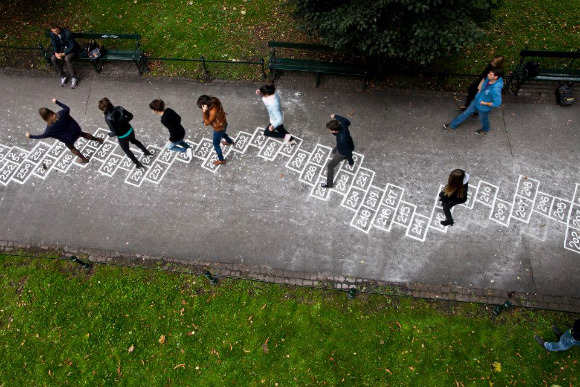 Hopscotch will be installed in seven Denver neighborhoods.