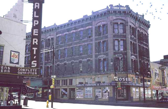 Larimer Square in the 1960s.