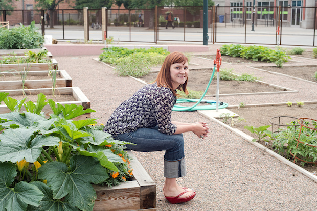 Shannon Spurlock of Denver Urban Gardens.