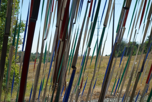 "Gift of Rain" by John Fleming at the Sheridan Station.