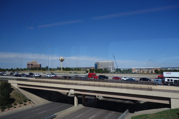 Traffic on I-25 around 4 p.m.