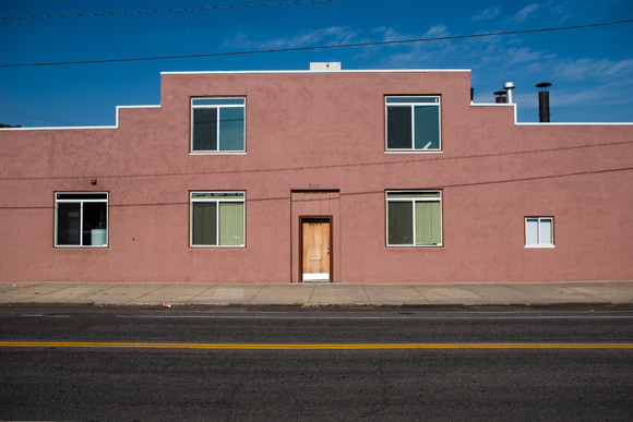 Raquelita's tortilla bakery is nearly anonymous.