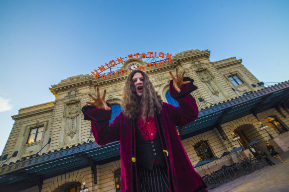 Watch out for ghosts at the Oct. 30 costume party at Union Station.