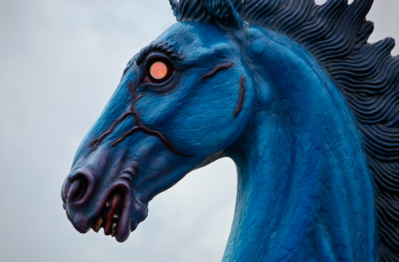 The ominous "Mustang" is a harbinger of paranormal activity at DIA.