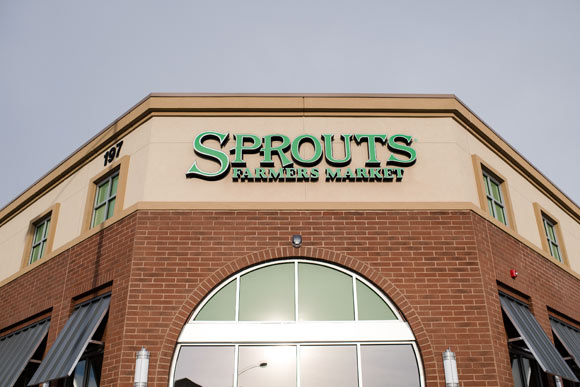 A new Sprouts Farmers Market opened in August 2015 at Mississippi Avenue and Sherman Street.