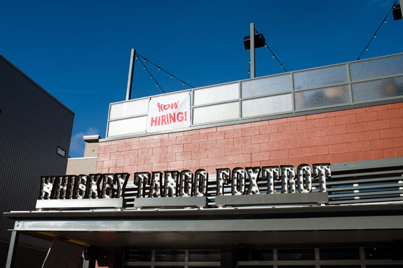 A fresh commercial strip on W. 29th Avenue is intended to add easily accessed amenities to the area and includes the Pizza Pedl'r, Mexican eatery Santiago's, TOKIO and the new Whiskey Tango Foxtrot, or WTF.