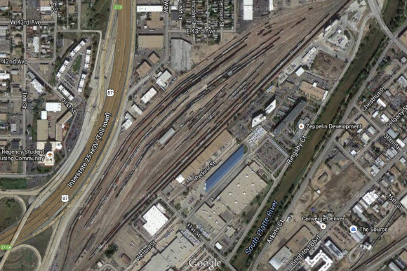 The railyard in RiNo.