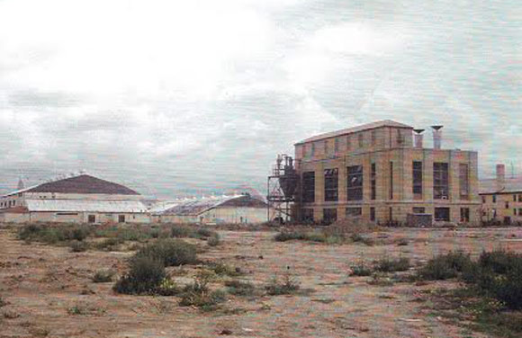 The Steam Plant Lofts before.