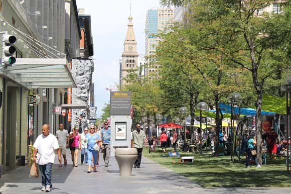 Downtown Denver is the economic hub for an entire region.