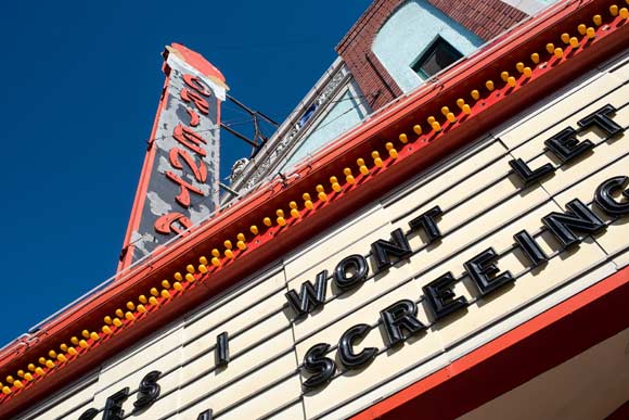 The Oriental Theater.