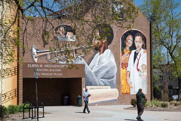 City council renamed the community center the Elbra M. Wedgeworth Municipal Building in 2014.