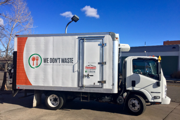 We Don't Waste has three refrigerated delivery trucks.