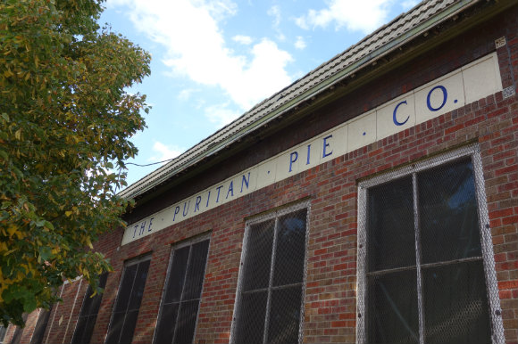 The Puritan Pie Company in Curtis Park has served as a workshop and warehose for the past 50 years.