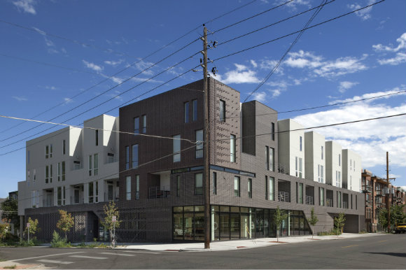 Meridian 105 won an award of excellence for its Tejon Residential Mixed Use project.