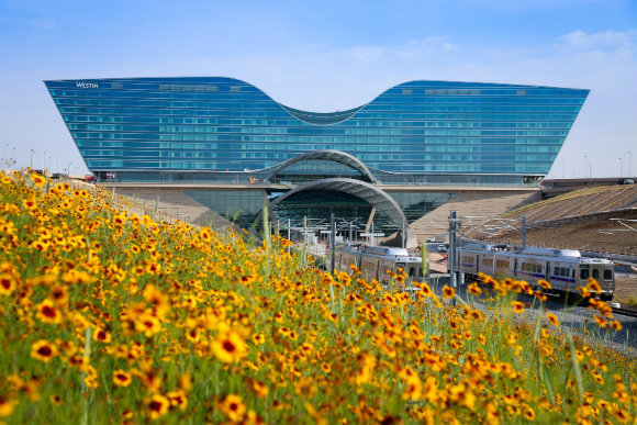 Blanchard's work on the DIA transit plaza started a conversation.