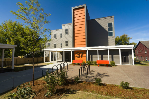 In Burlington's Old North End, Bright Street Housing Co-op includes 40 affordable cooperative homes in three buildings.