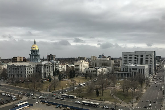 Denver's Civic Center is in the heart of the city.