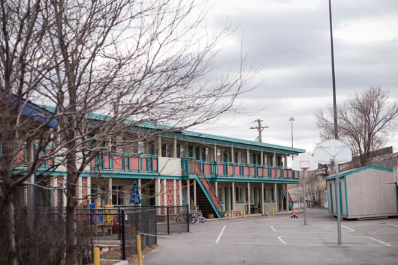 Joshua Station has 30 rooms and a shared kitchen.