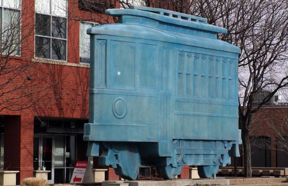 Ghost Trolley (2007), located on East Colfax Avenue in Aurora.