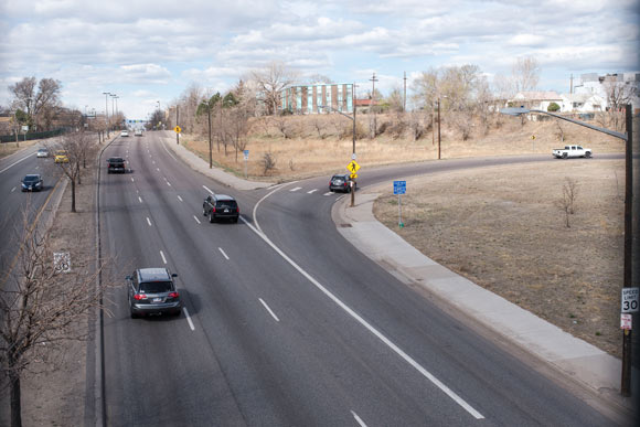 CDOT built the cloverleaf exchange to connect west and east Denver. 