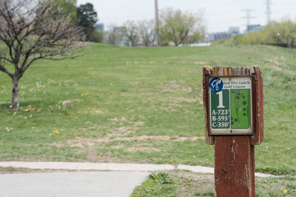 The 11-year-old, 21-hole course at Lakewood/Dry Gulch Park, commonly known as “Paco’s” because the first tee box sits in Paco Sanchez Park. 