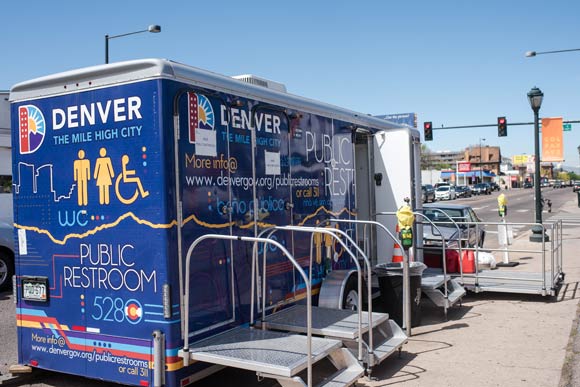 The two mobile units continue to roll on to different locations along the 16th Street Mall and East Colfax Avenue.