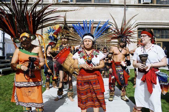 The grand opening of El Barrio in New York.