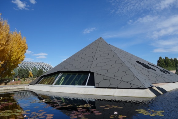 The Science Pyramid at Denver Botanic Gardens.