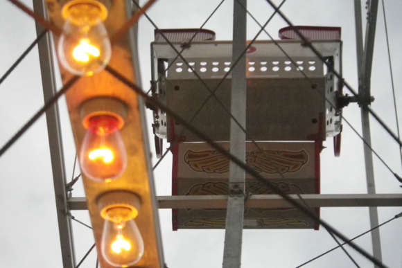 The Ferris Wheel from below.