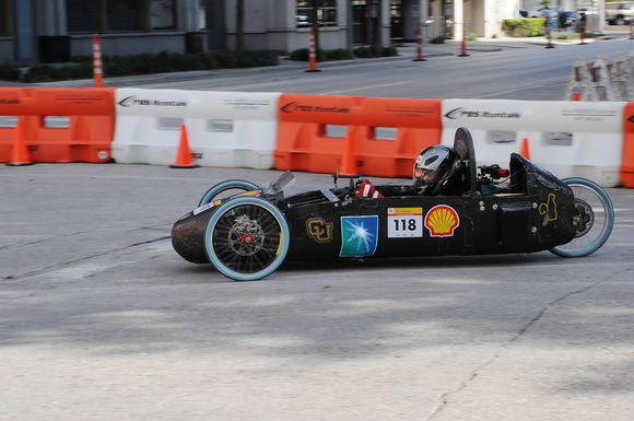 CU Denver's winning vehicle.