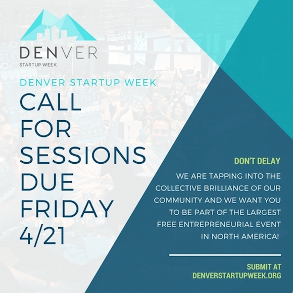 Denver Startup Week call for proposals