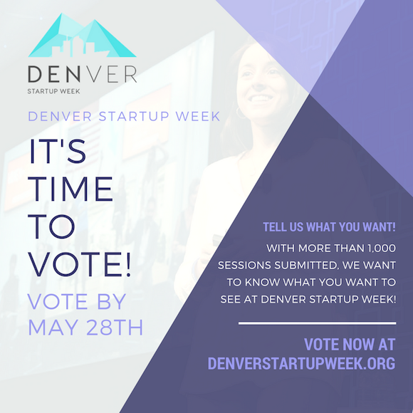 Denver Startup Week voting