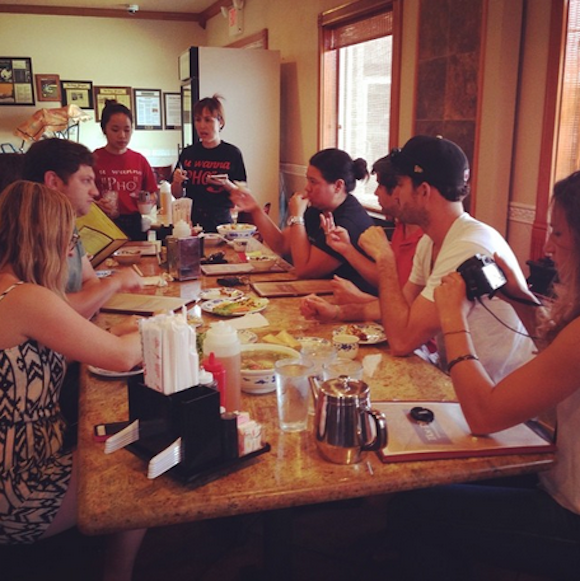 Diners at a Dinner Lab event.