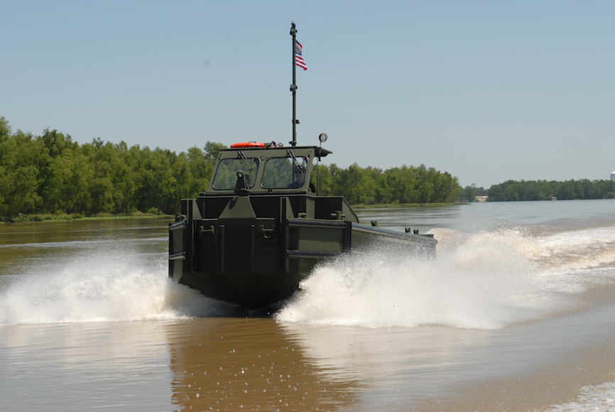 NAMJet powered boat