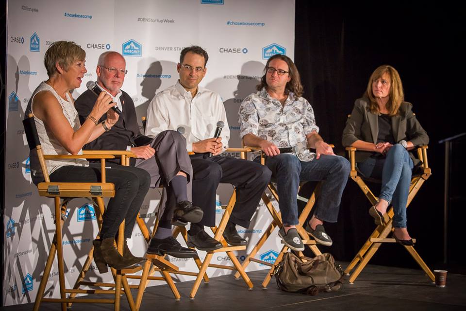 A Denver Startup Week panel.